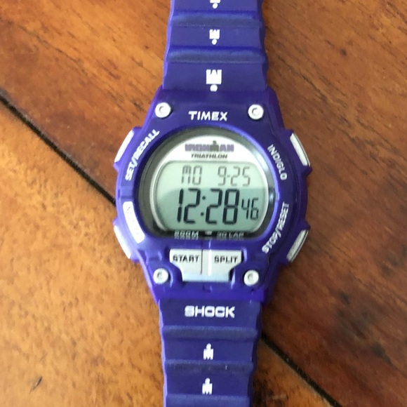 timex ironman triathlon shock watch